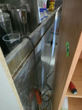 Mueble Acero Cafetera