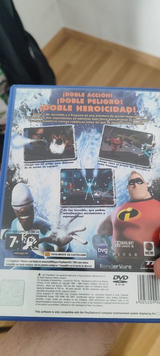 Consola Sony PlayStation 2 PS2 Negra + Juego