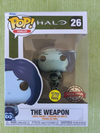 Funko Pop Halo The Weapon 26 Glows in Dark
