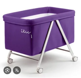 Minicuna Baby clic lila