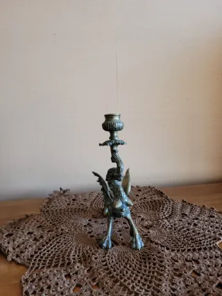 Porta candele Grifone Alato