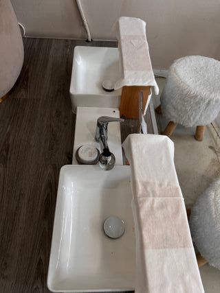 Tarima para pedicura