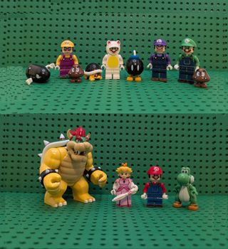 Lote 13 Figuras Super Mario