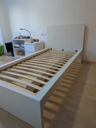 Cama Ikea Malm con Cajones 90cm