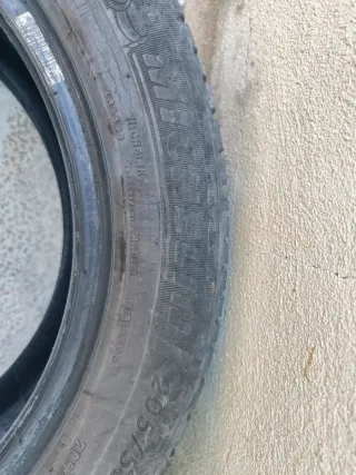 2 neumaticos 205-55-16 a un 70% precio por las 2