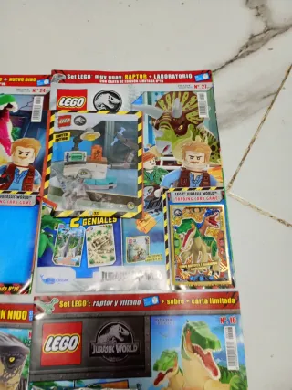 Lote 4 Revistas LEGO Jurassic World