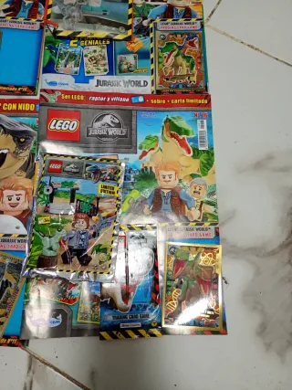 Lote 4 Revistas LEGO Jurassic World