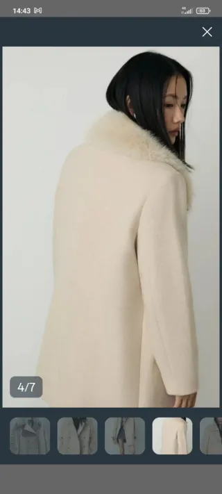 Abrigo Stradivarius con etiqueta. Talla L