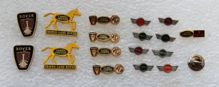 Lote 17 pins Rover, Land Rover MG, Mini