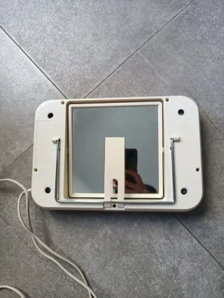 Specchio da trucco portatile Linea Azzurra