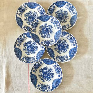 6 Platos Ridgway Windsor Staffordshire