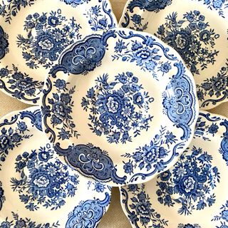 6 Platos Ridgway Windsor Staffordshire