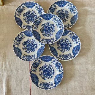 6 Platos Ridgway Windsor Staffordshire