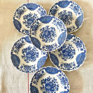 6 Platos Ridgway Windsor Staffordshire