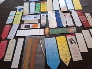 Segnalibri da collezione 44 pezzi vintage