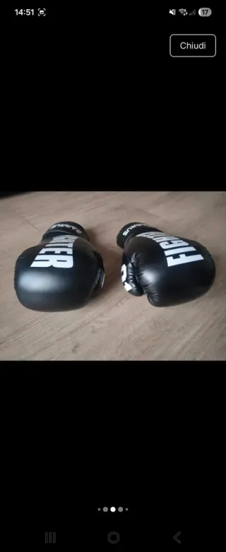 Guantoni Barrus da boxe neri