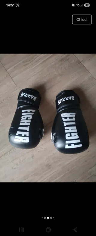 Guantoni Barrus da boxe neri