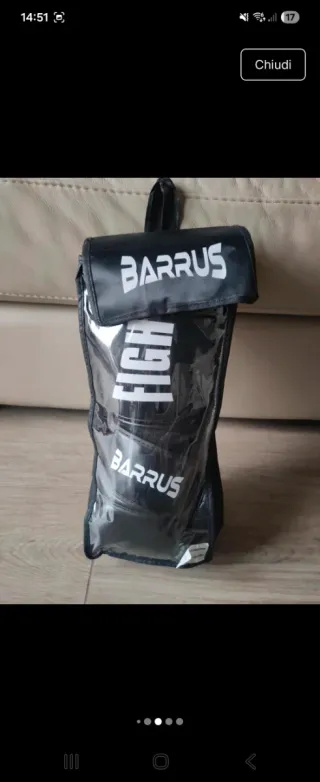 Guantoni Barrus da boxe neri