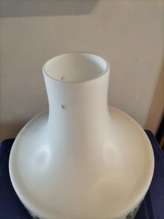 Paralume vintage vetro opalino anni 70