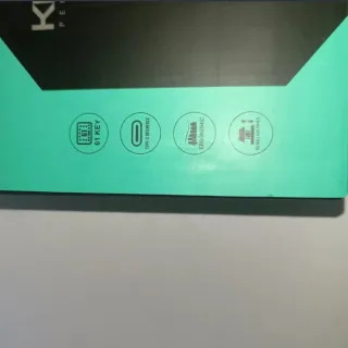 Teclado Mecánico 61% Blanco SOLO ENVIOS