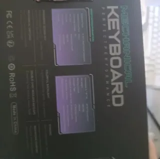 Teclado Mecánico 61% Blanco SOLO ENVIOS