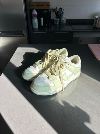 Nike Dunk Verde Claro Mujer