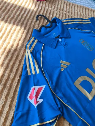 Camiseta Fútbol Azul Oviedo