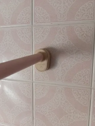 Barra extensible cortina ducha bañera