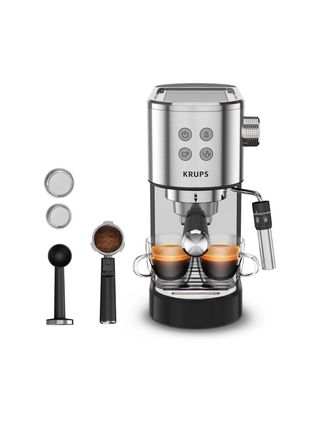 Cafetera Krups Acero Inox 1L Automática