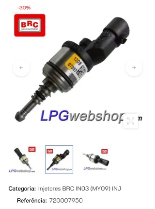 Kit GPL 6 cilindros BRC