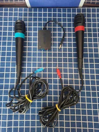 PS2 SINGSTAR MICROS ORIGINALES COMPLETOS