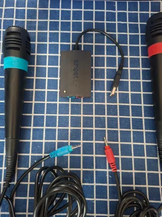 PS2 SINGSTAR MICROS ORIGINALES COMPLETOS