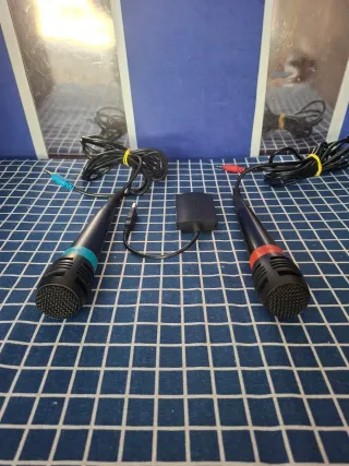 PS2 SINGSTAR MICROS ORIGINALES COMPLETOS