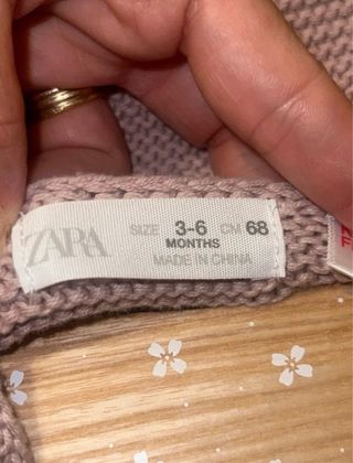Chaqueta punto Zara bebé