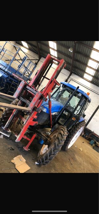 Elevador hidráulico para tractor