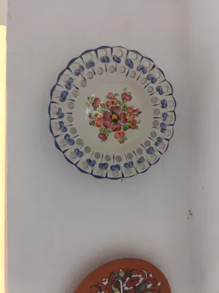 10 Piatti decorativi dipinti a mano