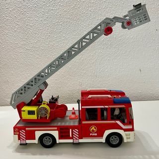 Camión Bomberos Playmobil con Luces y Sonido