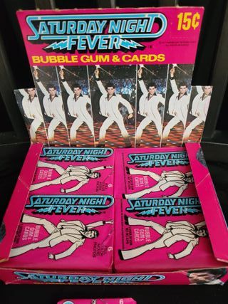 SATURDAY NIGHT FEVER VINTAGE TRADING CARDS 1977