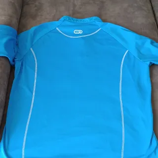 Pack 2 Camiseta térmicas Kalenji XL  (Azul/Gris)