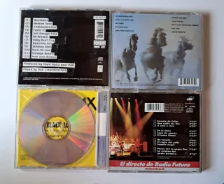 Cd Anthrax Radio futura Bob Seeger Inxs