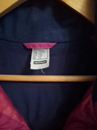 Chaqueta Decathlon rosa