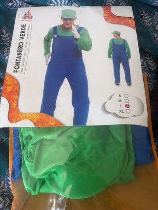 Disfraz Luigi Talla L Partilandia