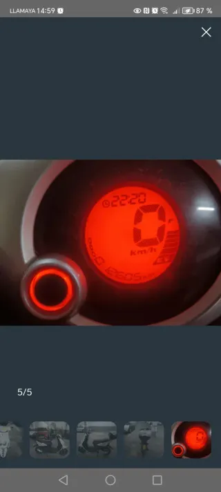 Yamaha Scooter Blanca Automática