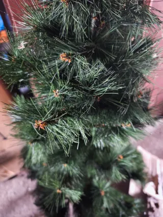 Árbol de Navidad Artificial Verde de 120 cm