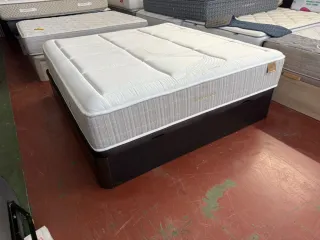 180x190 KING SIZE CANAPE MADERA WENGUE TAPA3D GRA