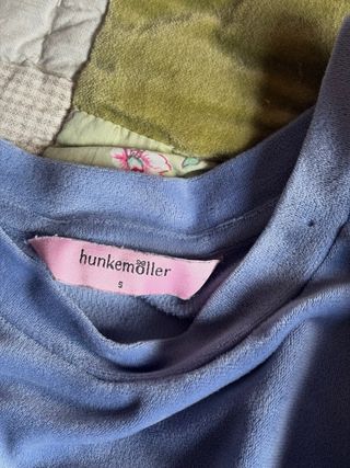 Chándal Terciopelo Hunkemöller Azul/Beige