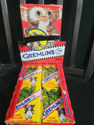 GREMLINS I TOPPS VINTAGE TRADING CARDS 1984