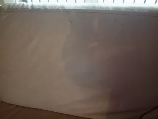 Sofá Natuzzi Piel 4 Plazas Blanco