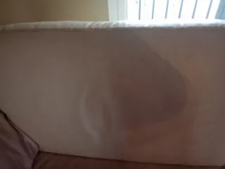 Sofá Natuzzi Piel 4 Plazas Blanco