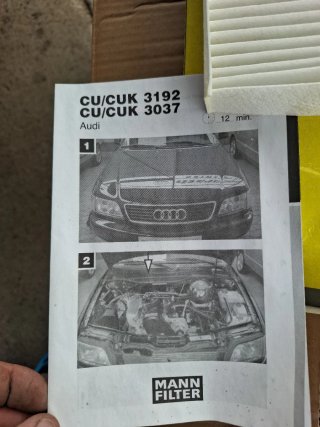 AUDI 100/A6 filtro de habitáculo